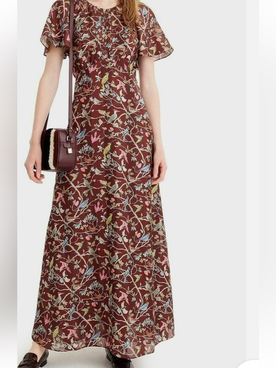 JCrew Point Sur Dresses & Skirts - JCrew Point Sur bird menagerie size 8 maxi dress